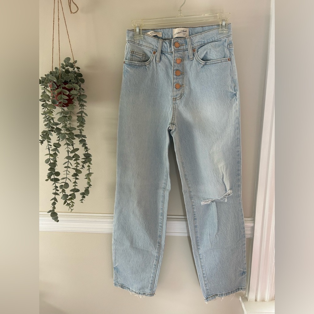 Vintage Straight Universal Thread High-Waisted Jeans